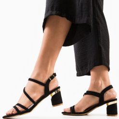 Sandale dama Klaz Negre 2