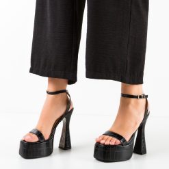 Sandale dama Obihama Negre 1