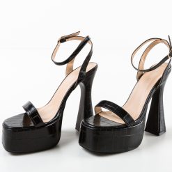 Sandale dama Obihama Negre 6