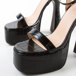 Sandale dama Obihama Negre 7