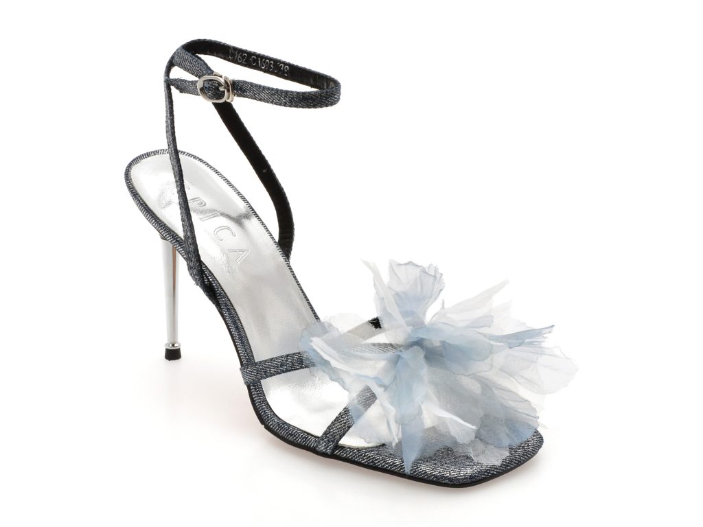 Sandale elegante EPICA albastre