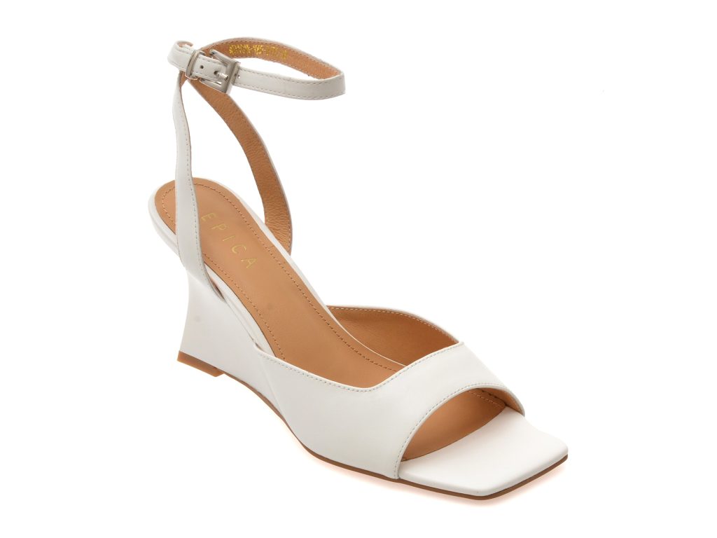Sandale elegante EPICA albe