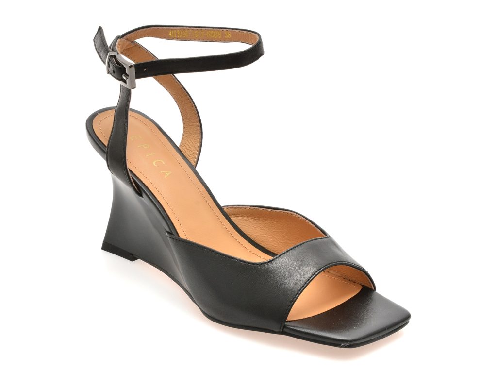 Sandale elegante EPICA negre