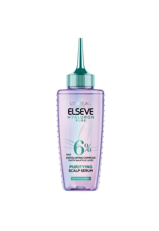 Ser purificator  Elseve Hyaluron Pure pentru scalp si radacini grase - 102 ml-FEMEI/GENTI SI ACCESORII/Produse cosmetice-GENTI SI ACCESORII/Produse cosmetice