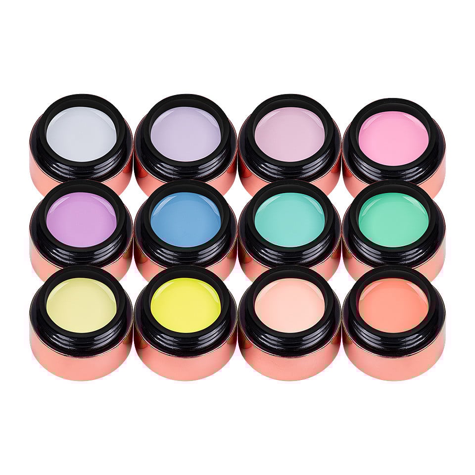 Set 12 Geluri UV Colorate LUXORISE