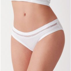 Set 2 perechi chiloti clasici bumbac cu talia joasa si dantela Cotonella GD166 0002-FEMEI