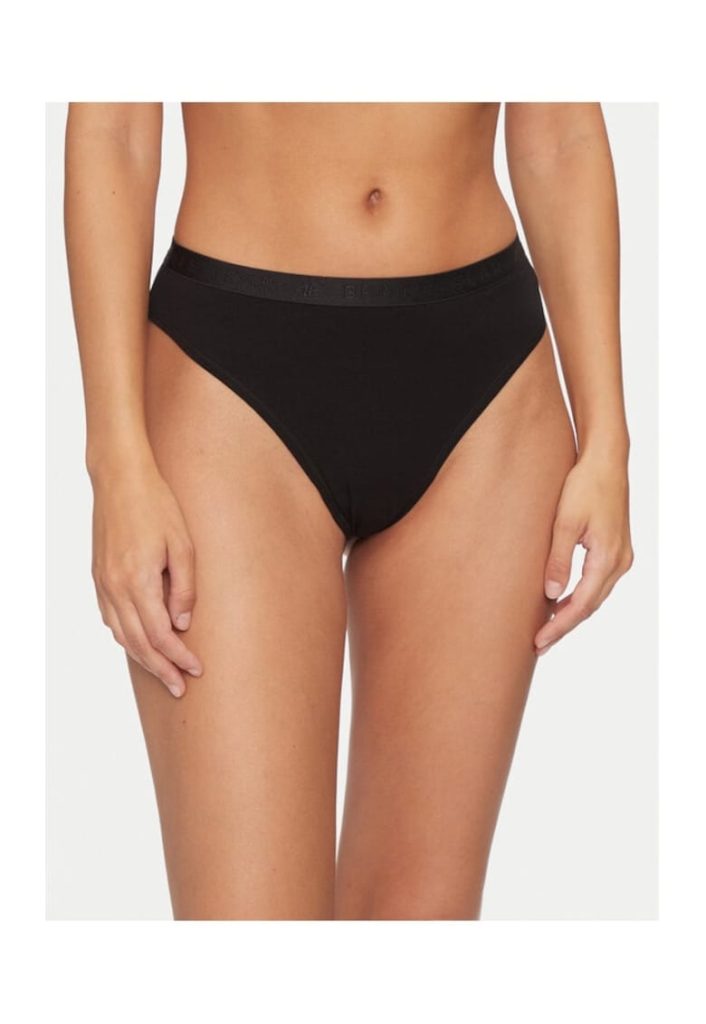 Set 2 perechi chiloti dama -  Negru - Bumbac-FEMEI/IMBRACAMINTE/Lenjerie intima-IMBRACAMINTE/Lenjerie intima