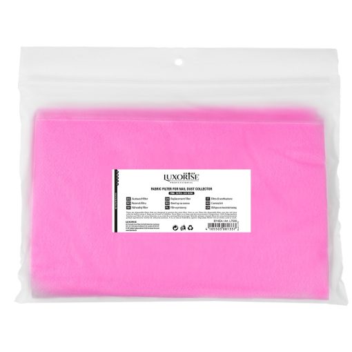 Set 50buc Servetele Protectie Filtru Aspirator - LUXORISE Pink-Aparatura Unghii > Aspirator Praf Unghii