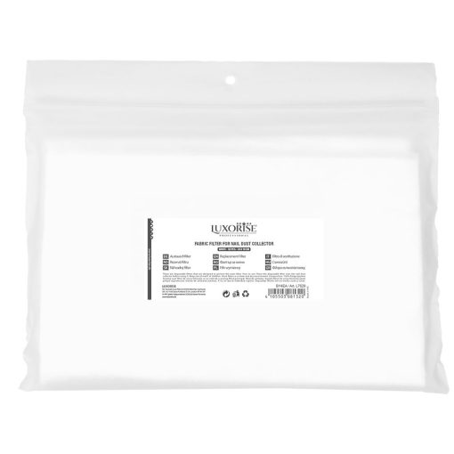 Set 50buc Servetele Protectie Filtru Aspirator- LUXORISE White-Aparatura Unghii > Aspirator Praf Unghii