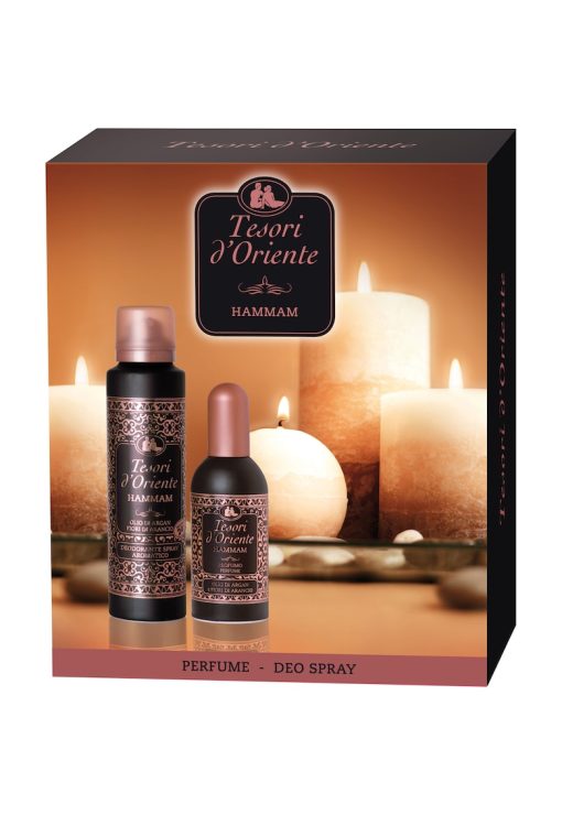 Set  Hammam : Apa de toaleta - 100 ml + Deodorant Spray - 150 ml-FEMEI/GENTI SI ACCESORII/Produse cosmetice-GENTI SI ACCESORII/Produse cosmetice
