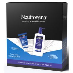 Set cadou : Lotiune de corp intens hidratanta cu absorbtie rapida pentru pielea uscata - 400 ml + Crema de maini cu absorbtie rapida - 75 ml-FEMEI/INGRIJIRE COSMETICA/Ingrijire corp-INGRIJIRE COSMETICA/Ingrijire corp