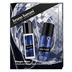 Set cadou  Magic Man: Deodorant natural spray - 75 ml + Deodorant - 150 ml-BARBATI/INGRIJIRE COSMETICA/Ingrijire corp-INGRIJIRE COSMETICA/Ingrijire corp