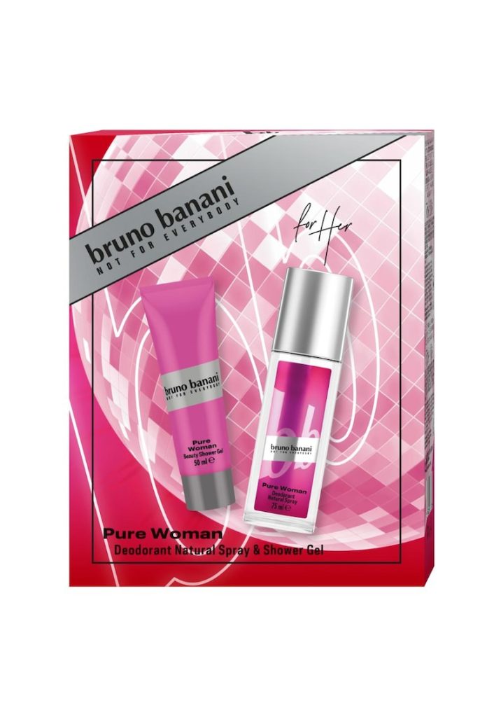 Set cadou  Pure Woman: Dedorant natural spray - 75 ml + Gel de dus - 50 ml-FEMEI/INGRIJIRE COSMETICA/Ingrijire corp-INGRIJIRE COSMETICA/Ingrijire corp