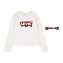 Set de bluza cu imprimeu logo si bentita-FETE/IMBRACAMINTE/Bluze-IMBRACAMINTE/Bluze