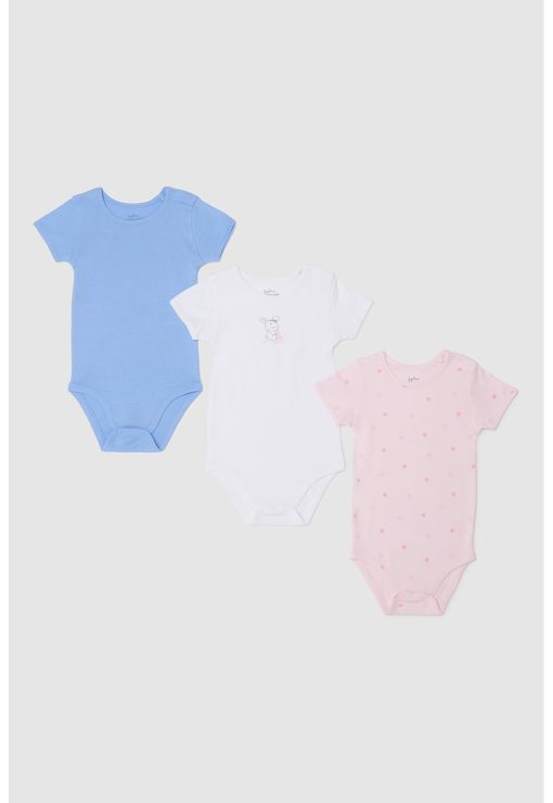 Set de body-uri de bumbac cu capse - 2 piese-FETE/IMBRACAMINTE/Seturi de imbracaminte-IMBRACAMINTE/Seturi de imbracaminte