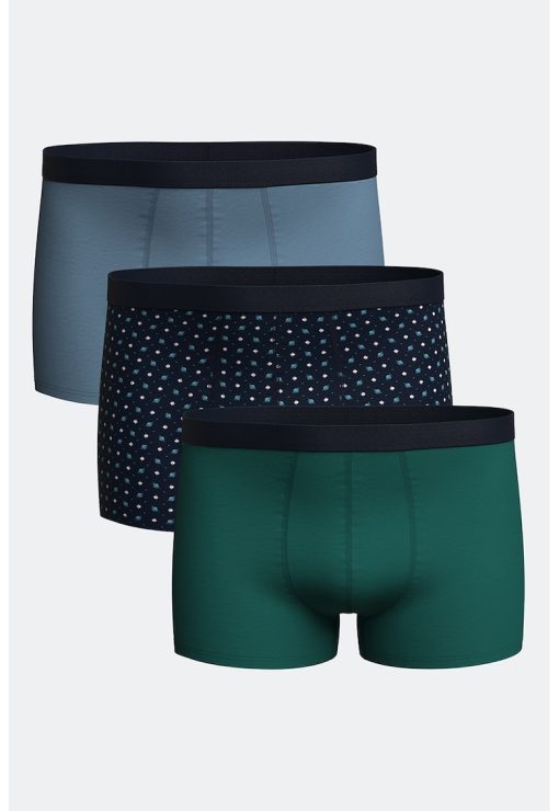 Set de boxeri cu banda elastica in talie - 3 perechi-BARBATI/IMBRACAMINTE/Lenjerie intima-IMBRACAMINTE/Lenjerie intima