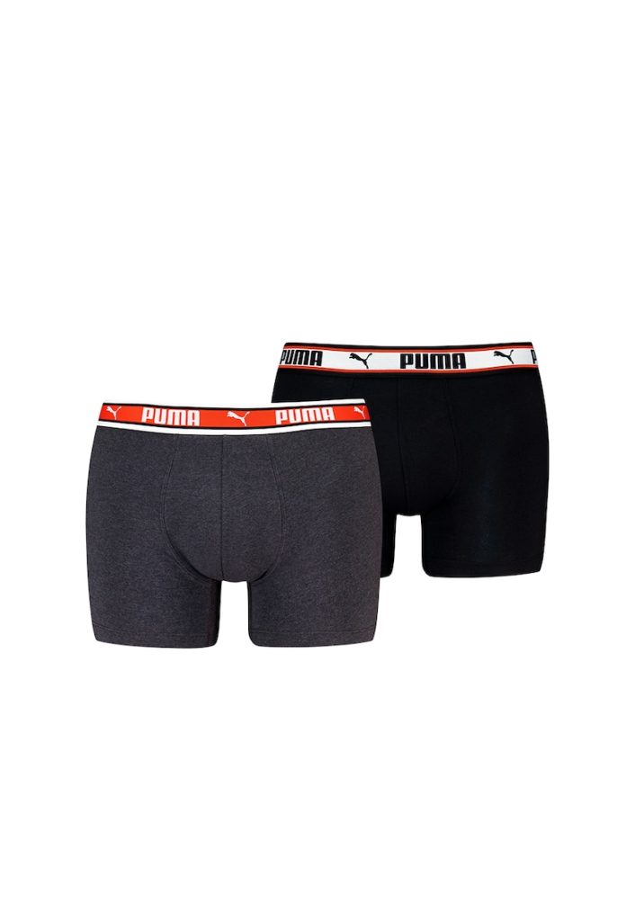 Set de boxeri cu banda logo in talie - 2 perechi-BARBATI/IMBRACAMINTE/Lenjerie intima-IMBRACAMINTE/Lenjerie intima