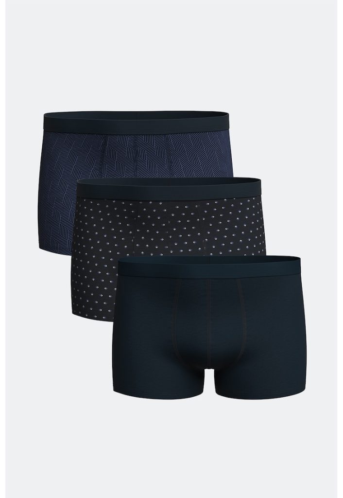 Set de boxeri cu model - 3 perechi-BARBATI/IMBRACAMINTE/Lenjerie intima-IMBRACAMINTE/Lenjerie intima