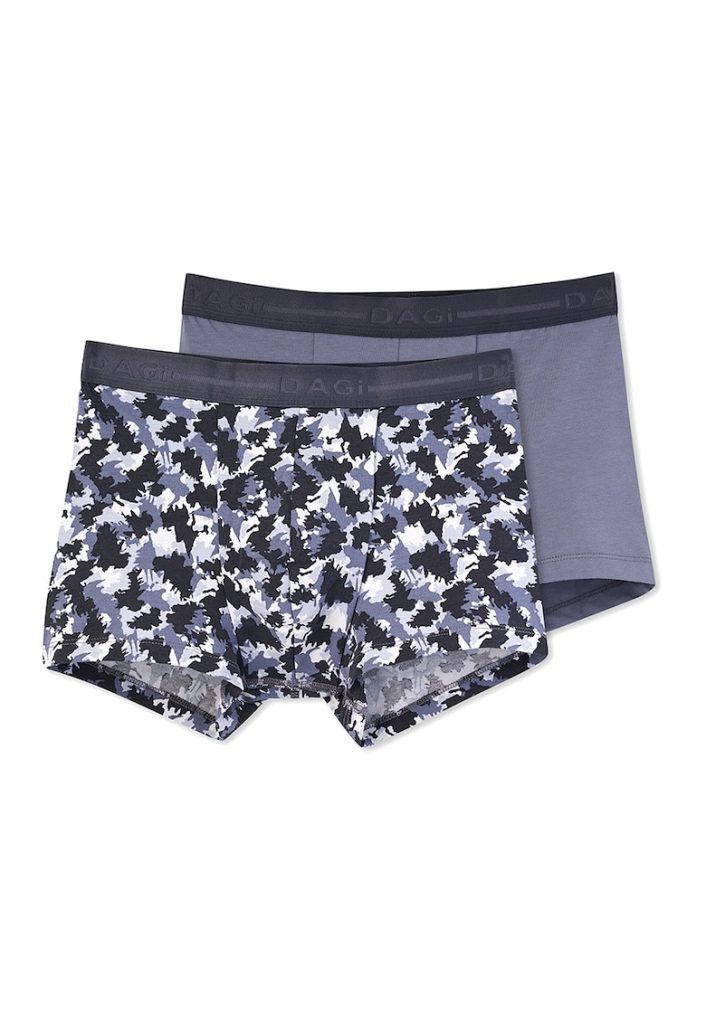 Set de boxeri din amestec de bumbac - 2 perechi-BARBATI/IMBRACAMINTE/Lenjerie intima-IMBRACAMINTE/Lenjerie intima
