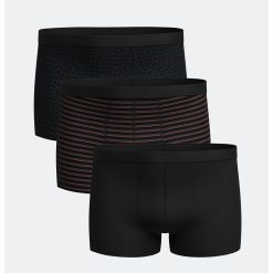 Set de boxeri din amestec de bumbac - 3 perechi-BARBATI/IMBRACAMINTE/Lenjerie intima-IMBRACAMINTE/Lenjerie intima