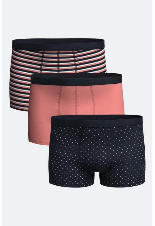 Set de boxeri din bumbac - 3 perechi-BARBATI/IMBRACAMINTE/Lenjerie intima-IMBRACAMINTE/Lenjerie intima