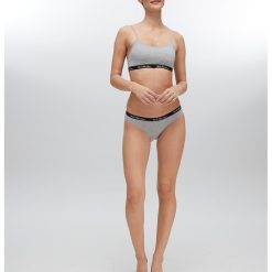 Set de bustiera si chiloti cu logo-FEMEI/IMBRACAMINTE/Lenjerie intima-IMBRACAMINTE/Lenjerie intima