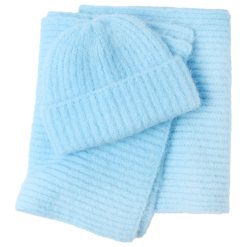 Set de caciula tricotata si fular-FEMEI/GENTI SI ACCESORII/Palarii