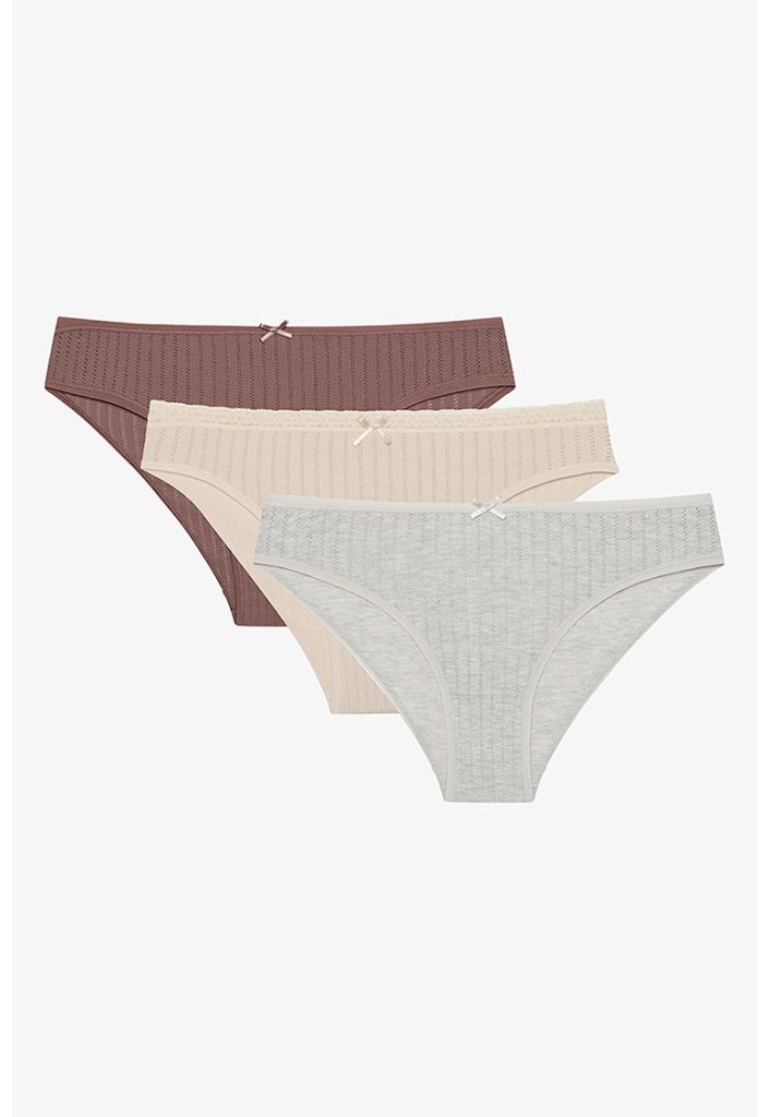 Set de chiloti brazilieni - 3 perechi-FEMEI/IMBRACAMINTE/Lenjerie intima-IMBRACAMINTE/Lenjerie intima