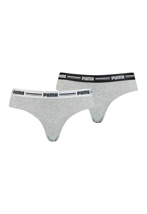Set de chiloti brazilieni din amestec de modal cu banda logo in talie - 2 perechi-FEMEI/IMBRACAMINTE/Lenjerie intima-IMBRACAMINTE/Lenjerie intima