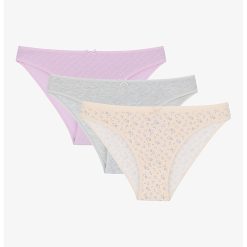 Set de chiloti clasici - 3 perechi-FEMEI/IMBRACAMINTE/Lenjerie intima-IMBRACAMINTE/Lenjerie intima