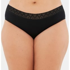Set de chiloti cu model plasa in talie - 2 Perechi-FEMEI/IMBRACAMINTE/Lenjerie intima-IMBRACAMINTE/Lenjerie intima
