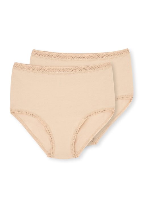 Set de chiloti cu talie inalta - 2 perechi-FEMEI/IMBRACAMINTE/Lenjerie intima-IMBRACAMINTE/Lenjerie intima