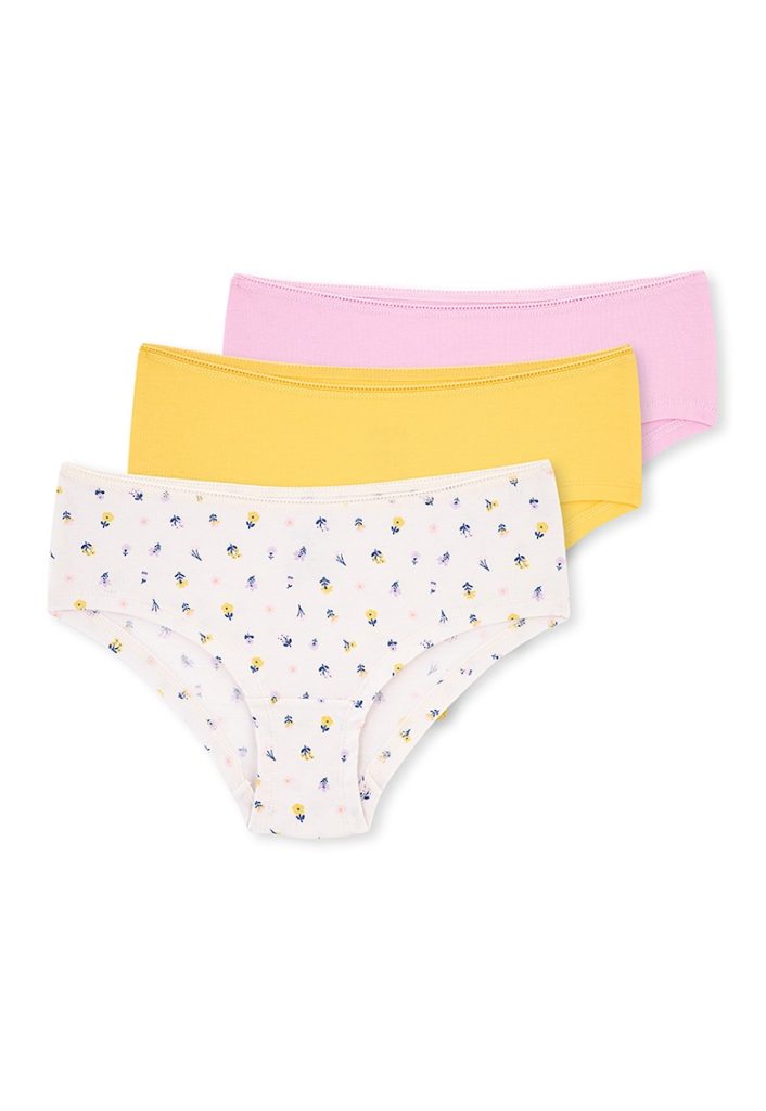 Set de chiloti de bumbac - 3 perechi-FEMEI/IMBRACAMINTE/Lenjerie intima-IMBRACAMINTE/Lenjerie intima