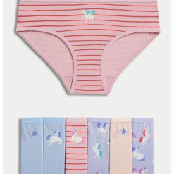 Set de chiloti de bumbac - 7 perechi-FETE/IMBRACAMINTE/Lenjerie intima-IMBRACAMINTE/Lenjerie intima