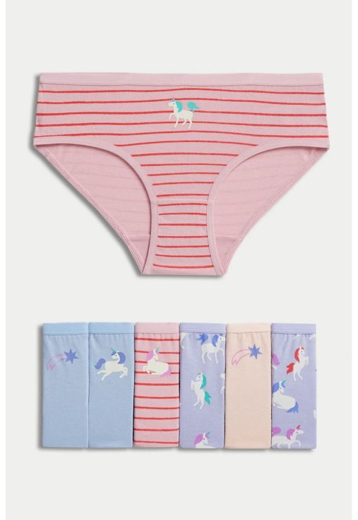 Set de chiloti de bumbac - 7 perechi-FETE/IMBRACAMINTE/Lenjerie intima-IMBRACAMINTE/Lenjerie intima