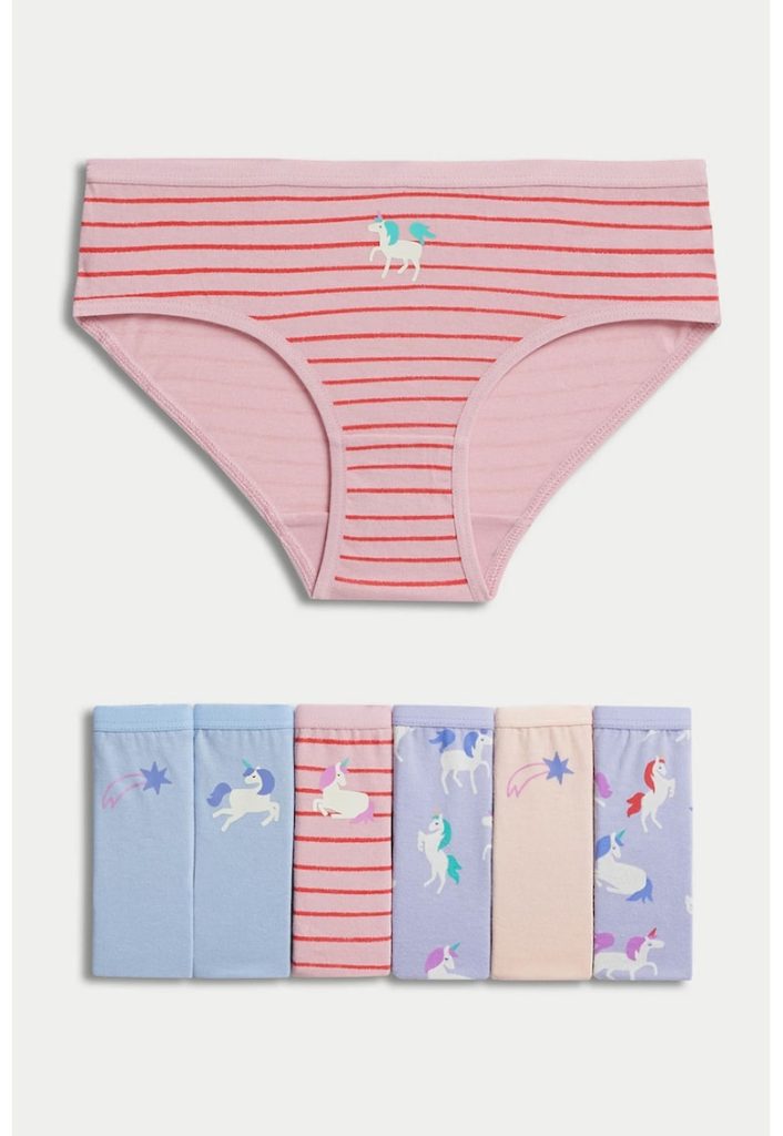 Set de chiloti de bumbac - 7 perechi-FETE/IMBRACAMINTE/Lenjerie intima-IMBRACAMINTE/Lenjerie intima