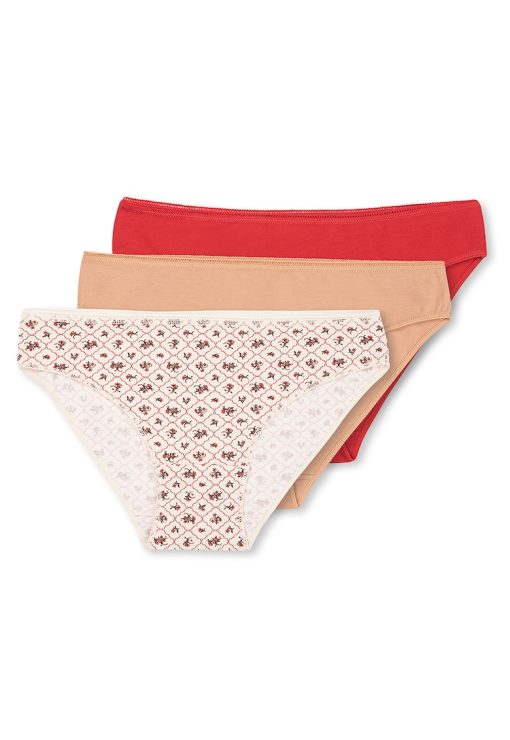 Set de chiloti din amestec de bumbac - 3 Perechi-FEMEI/IMBRACAMINTE/Lenjerie intima-IMBRACAMINTE/Lenjerie intima