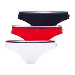 Set de chiloti din amestec de bumbac - 3 perechi-FEMEI/IMBRACAMINTE/Lenjerie intima-IMBRACAMINTE/Lenjerie intima