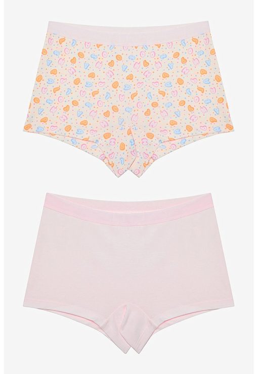 Set de chiloti din bumbac - 2 perechi-FETE/IMBRACAMINTE/Lenjerie intima-IMBRACAMINTE/Lenjerie intima