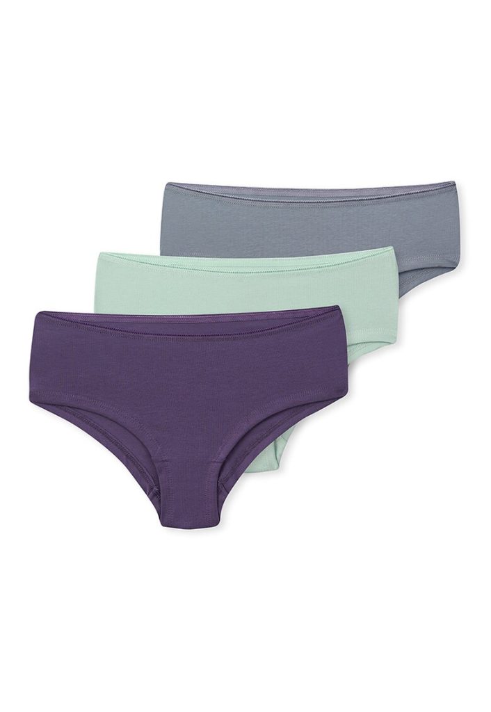 Set de chiloti hipster din amestec de bumbac - 3 perechi-FEMEI/IMBRACAMINTE/Lenjerie intima-IMBRACAMINTE/Lenjerie intima