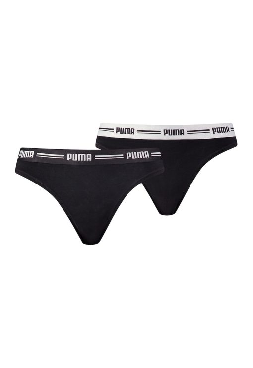 Set de chiloti tanga din amestec de bumbac si modal-2 perechi-FEMEI/IMBRACAMINTE/Lenjerie intima-IMBRACAMINTE/Lenjerie intima