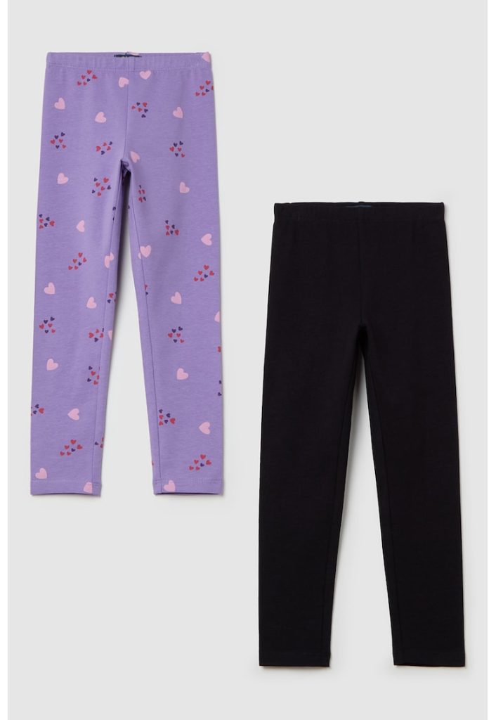 Set de pantaloni din amestec de bumbac - 2 perechi-FETE/IMBRACAMINTE/Blugi-IMBRACAMINTE/Blugi