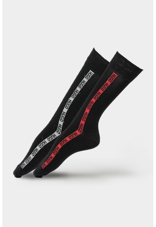 Set de sosete lungi cu fire stralucitoare - 2 perechi-BARBATI/IMBRACAMINTE/Dresuri si sosete-IMBRACAMINTE/Dresuri si sosete
