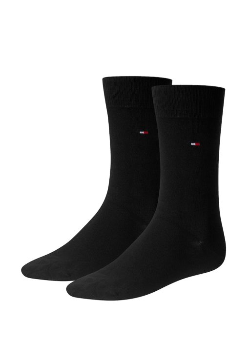 Set de sosete lungi cu logo brodat - 2 perechi-BARBATI/IMBRACAMINTE/Dresuri si sosete-IMBRACAMINTE/Dresuri si sosete