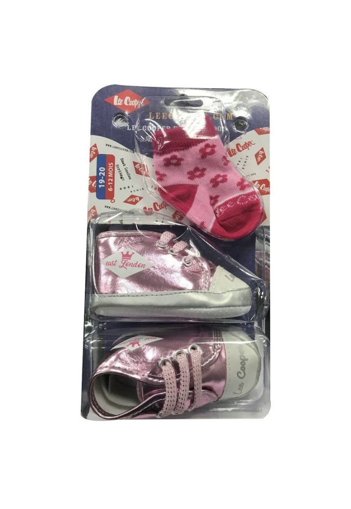 Set pantofi si sosete bebelusi-FETE/INCALTAMINTE/Botine si ghete-INCALTAMINTE/Botine si ghete