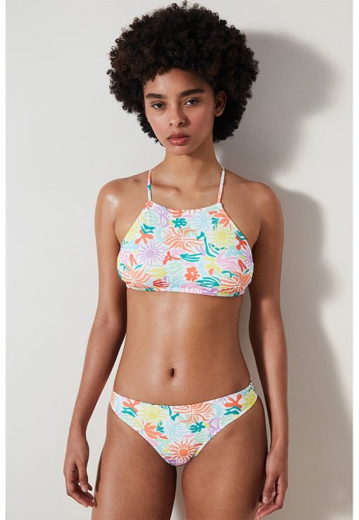 Slip cu imprimeu grafic-FEMEI/IMBRACAMINTE/Costume de baie-IMBRACAMINTE/Costume de baie