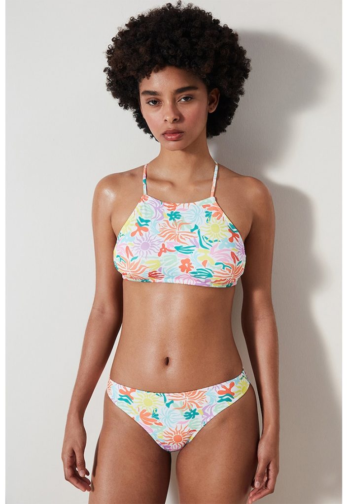 Slip cu imprimeu grafic-FEMEI/IMBRACAMINTE/Costume de baie-IMBRACAMINTE/Costume de baie