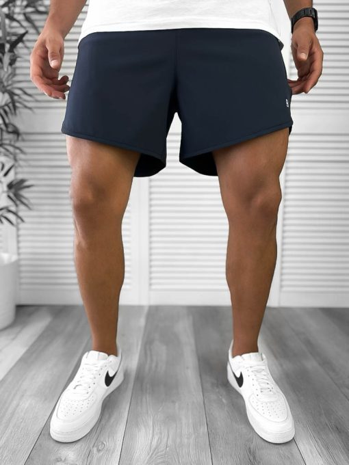 Sort de baie casual bleumarin 12732 D10-3-Pantaloni > Sort de baie