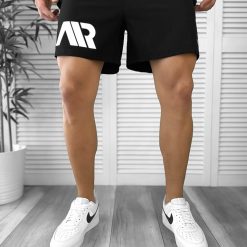 Sort de baie negri AIR 12525 D4-4.3-Pantaloni > Sort de baie