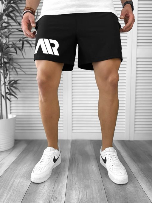 Sort de baie negri AIR 12525 D4-4.3-Pantaloni > Sort de baie